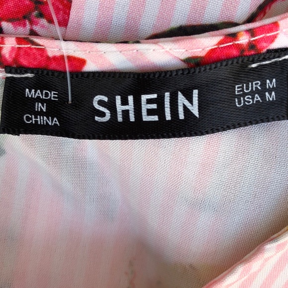 Pink Floral Blouse by Shein - Picture 6 of 8